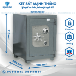 Két sắt Gemvault RB02 két sắt gemvault rb 02 khóa cơ
