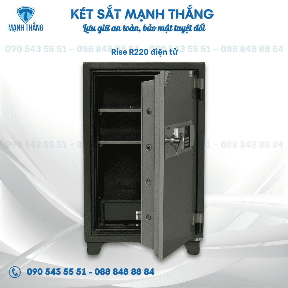 Két sắt Rise R220 két sắt Hàn Quốc Rise R220