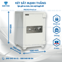 két sắt khóa cơ Mutual RSC03