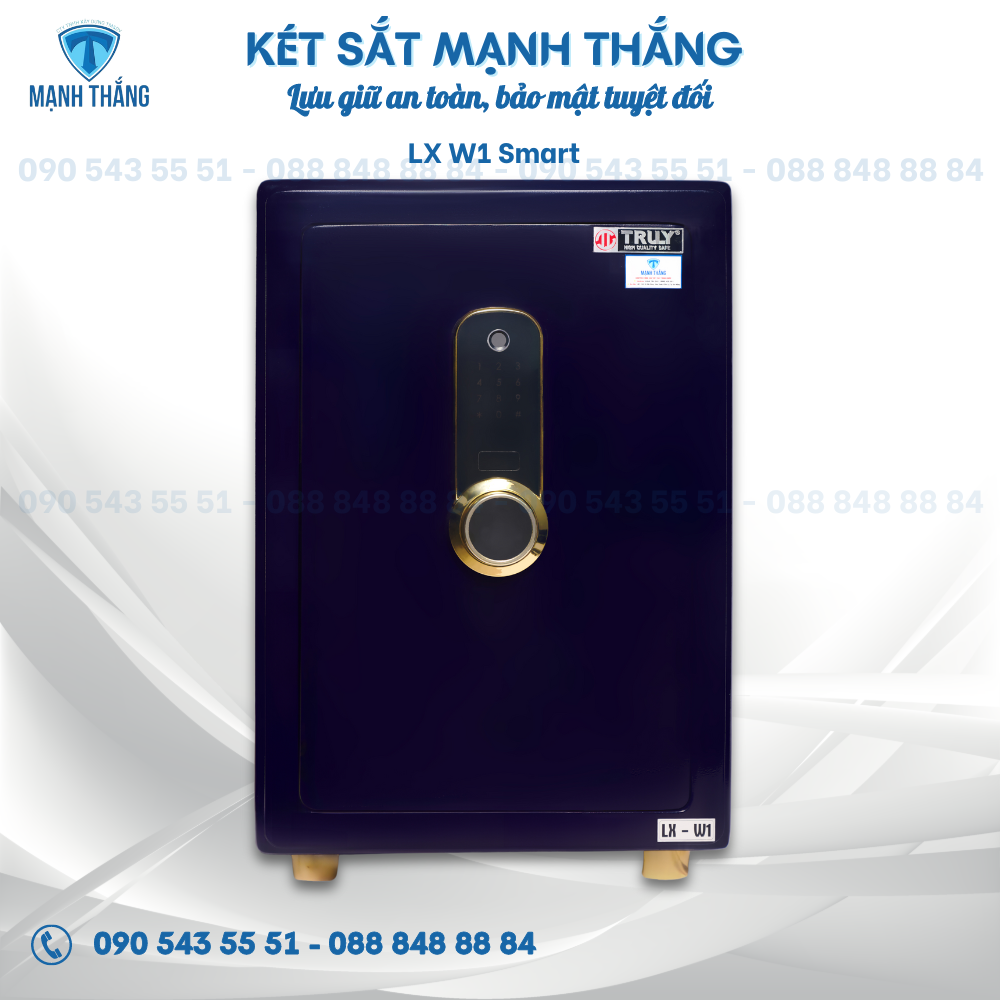 Két Sắt Truly Smart LX W1 Két sắt smart Truly LX W1 xanh