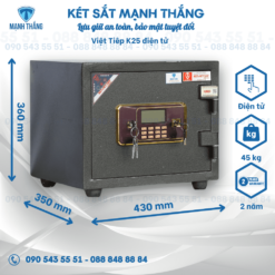 Két sắt Việt Tiệp K25 điện tử