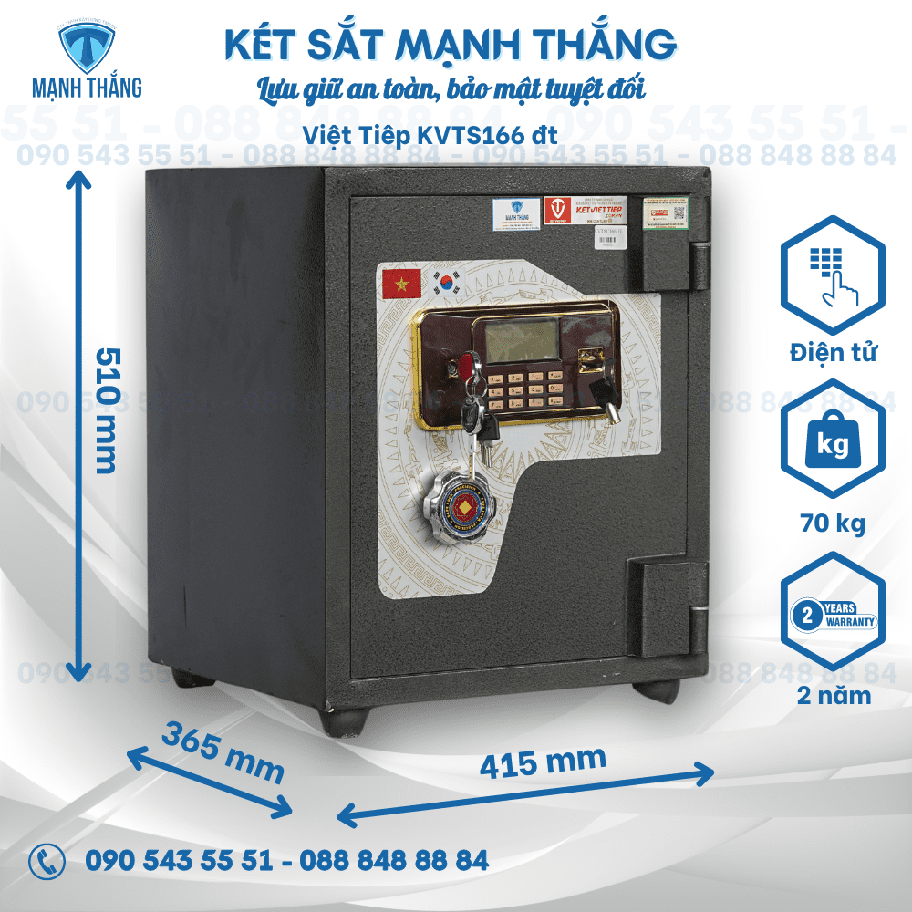 Két sắt Việt Tiệp KVTS166 Két sắt Việt Tiệp KVTS166 điện tử