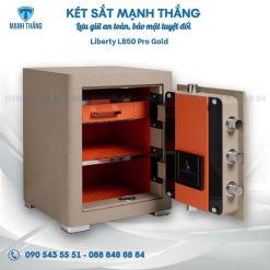 Két sắt Liberty LB50 Pro gold