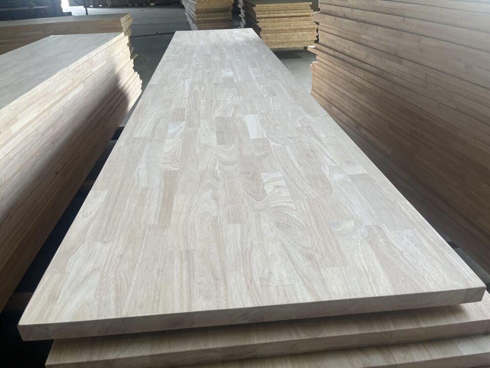 kích thước tấm gỗ ghép cao su