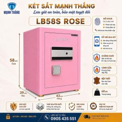 Két sắt Liberty LB58S Két sắt Liberty LB58S rose