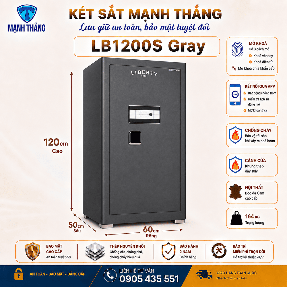 Két sắt Liberty LB1200S Két sắt Liberty LB1200S