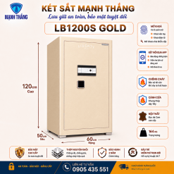 Két sắt Liberty LB1200S Két sắt Liberty LB1200S gold