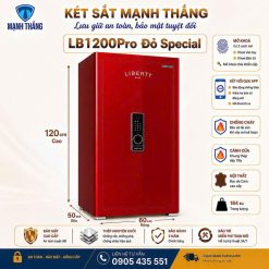 két sắt Liberty LB1200 Pro đỏ Special