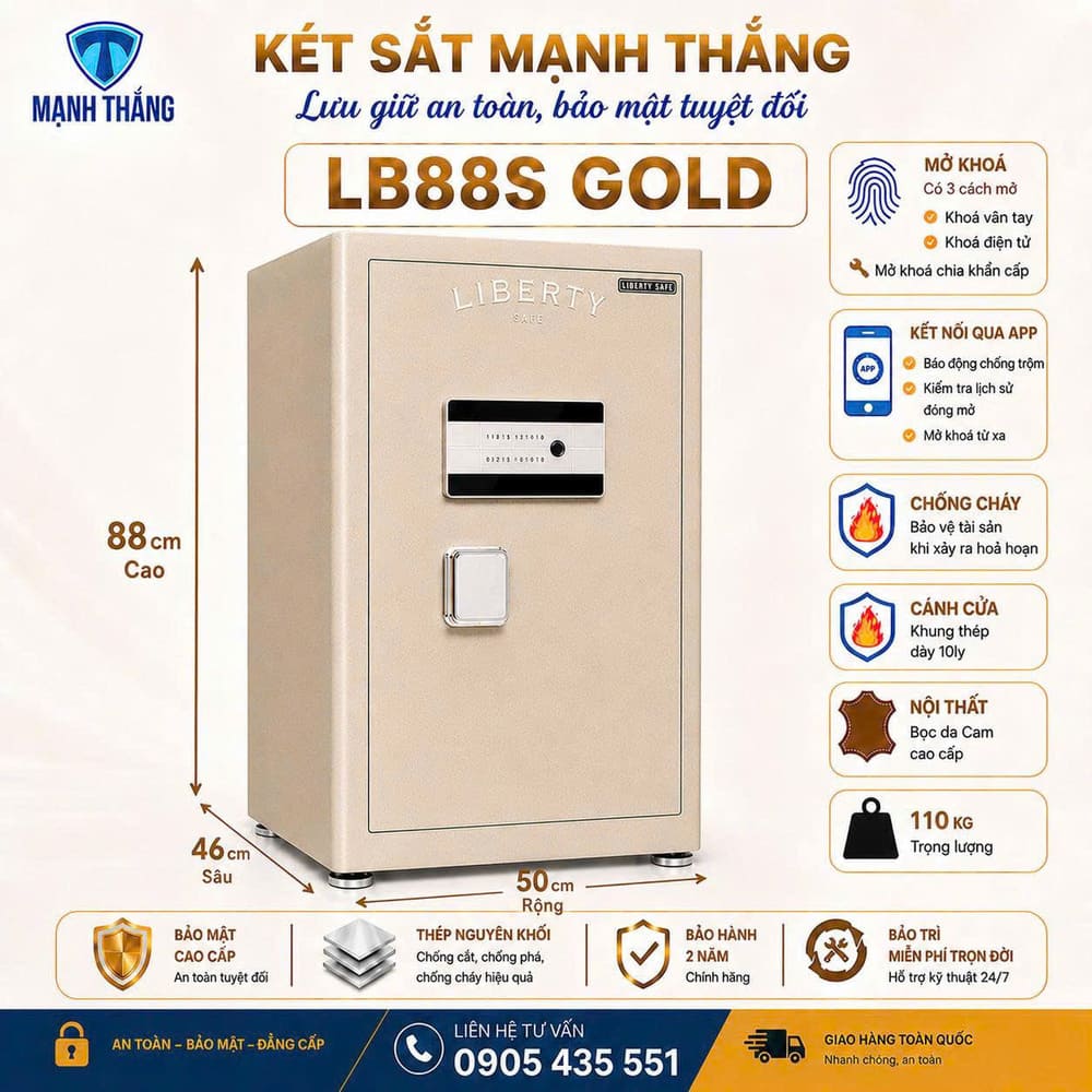 Két sắt Liberty LB88s