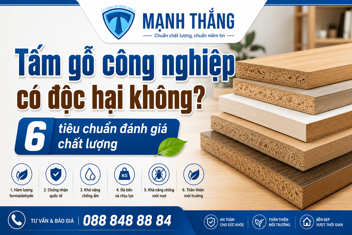 Tấm gỗ công nghiệp