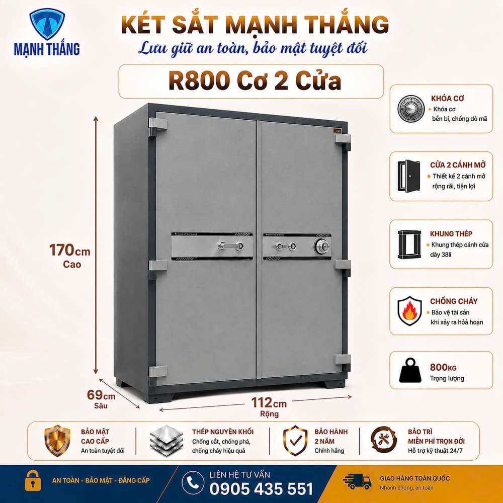 két sắt Rise R800